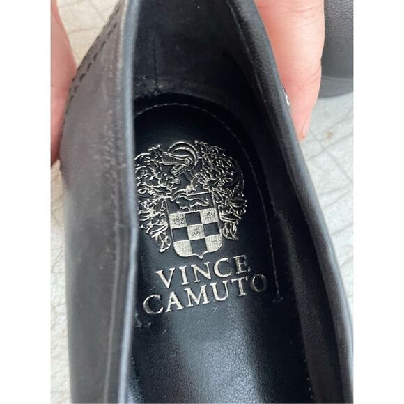 Vince Camuto Minndy Casual Flat womens Ballet Flat black leather - Picture 10 of 11